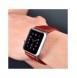 iCarer läder vintage armband i äkta läder för klocka 3 42 mm / klocka 2 42 mm / klocka 1 42 mm röd (RIW118-RD)