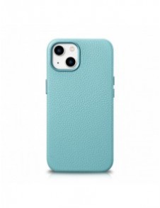 iCarer Litchi Premium läderfodral iPhone 14 Plus magnetiskt läderfodral med MagSafe Green (WMI14220711-GN)