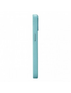 iCarer Litchi Premium läderfodral iPhone 14 Plus magnetiskt läderfodral med MagSafe Green (WMI14220711-GN)