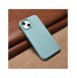 iCarer Litchi Premium läderfodral iPhone 14 Plus magnetiskt läderfodral med MagSafe Green (WMI14220711-GN)