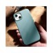 iCarer Litchi Premium läderfodral iPhone 14 Plus magnetiskt läderfodral med MagSafe Green (WMI14220711-GN)