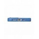 iCarer Litchi Premium läderfodral iPhone 14 Plus magnetiskt läderfodral med MagSafe ljusblå (WMI14220711-LB)