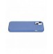iCarer Litchi Premium läderfodral iPhone 14 Plus magnetiskt läderfodral med MagSafe ljusblå (WMI14220711-LB)