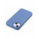 iCarer Litchi Premium läderfodral iPhone 14 Plus magnetiskt läderfodral med MagSafe ljusblå (WMI14220711-LB)