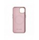 iCarer Litchi Premium Läderfodral iPhone 14 Plus Magnetisk Läderfodral med MagSafe Pink (WMI14220711-PK)