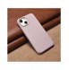 iCarer Litchi Premium Läderfodral iPhone 14 Plus Magnetisk Läderfodral med MagSafe Pink (WMI14220711-PK)