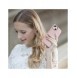 iCarer Litchi Premium Läderfodral iPhone 14 Plus Magnetisk Läderfodral med MagSafe Pink (WMI14220711-PK)