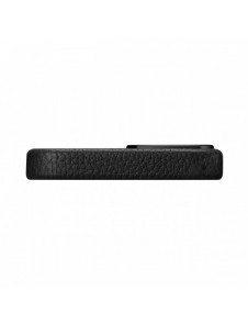 iCarer Litchi Premium Läderfodral iPhone 14 Pro Magnetisk Läderfodral med MagSafe Svart (WMI14220710-BK)