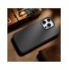 iCarer Litchi Premium Läderfodral iPhone 14 Pro Magnetisk Läderfodral med MagSafe Svart (WMI14220710-BK)