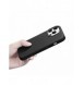 iCarer Litchi Premium Läderfodral iPhone 14 Pro Magnetisk Läderfodral med MagSafe Svart (WMI14220710-BK)
