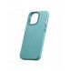 iCarer Litchi Premium läderfodral iPhone 14 Pro magnetiskt läderfodral med MagSafe Green (WMI14220710-GN)