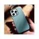 iCarer Litchi Premium läderfodral iPhone 14 Pro magnetiskt läderfodral med MagSafe Green (WMI14220710-GN)