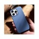 iCarer Litchi Premium läderfodral iPhone 14 Pro magnetiskt läderfodral med MagSafe ljusblå (WMI14220710-LB)