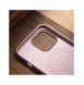 iCarer Litchi Premium Läderfodral iPhone 14 Pro Magnetisk Läderfodral med MagSafe Pink (WMI14220710-PK)