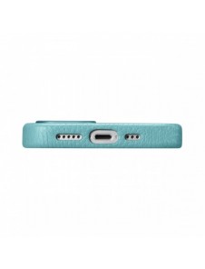 iCarer Litchi Premium läderfodral iPhone 14 Pro Max magnetiskt läderfodral med MagSafe Green (WMI14220712-GN)