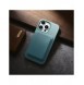 iCarer Litchi Premium läderfodral iPhone 14 Pro Max magnetiskt läderfodral med MagSafe Green (WMI14220712-GN)