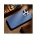 iCarer Litchi Premium läderfodral iPhone 14 Pro Max magnetiskt läderfodral med MagSafe ljusblå (WMI14220712-LB)