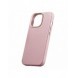 iCarer Litchi Premium Läderfodral iPhone 14 Pro Max Magnetisk Läderfodral med MagSafe Pink (WMI14220712-PK)