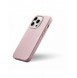 iCarer Litchi Premium Läderfodral iPhone 14 Pro Max Magnetisk Läderfodral med MagSafe Pink (WMI14220712-PK)