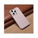 iCarer Litchi Premium Läderfodral iPhone 14 Pro Max Magnetisk Läderfodral med MagSafe Pink (WMI14220712-PK)