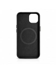 iCarer Oil Wax Premium läderfodral iPhone 14 Plus magnetiskt läderfodral med MagSafe Black (WMI14220703-BK)