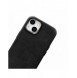 iCarer Oil Wax Premium läderfodral iPhone 14 Plus magnetiskt läderfodral med MagSafe Black (WMI14220703-BK)