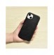 iCarer Oil Wax Premium läderfodral iPhone 14 Plus magnetiskt läderfodral med MagSafe Black (WMI14220703-BK)