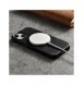 iCarer Oil Wax Premium läderfodral iPhone 14 Plus magnetiskt läderfodral med MagSafe Black (WMI14220703-BK)