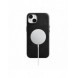 iCarer Oil Wax Premium läderfodral iPhone 14 Plus magnetiskt läderfodral med MagSafe Black (WMI14220703-BK)