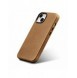 iCarer Oil Wax Premium läderfodral iPhone 14 Plus magnetiskt läderfodral med MagSafe Brown (WMI14220703-TN)