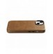 iCarer Oil Wax Premium läderfodral iPhone 14 Plus magnetiskt läderfodral med MagSafe Brown (WMI14220703-TN)