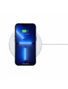 iCarer Oil Wax Premium läderfodral iPhone 14 Pro magnetiskt läderfodral med MagSafe Mörkblå (WMI14220702-BU)
