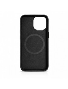 iCarer Oil Wax Premium läderfodral iPhone 14 Pro Max magnetiskt läderfodral med MagSafe Black (WMI14220704-BK)