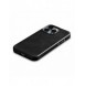 iCarer Oil Wax Premium läderfodral iPhone 14 Pro Max magnetiskt läderfodral med MagSafe Black (WMI14220704-BK)