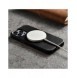 iCarer Oil Wax Premium läderfodral iPhone 14 Pro Max magnetiskt läderfodral med MagSafe Black (WMI14220704-BK)