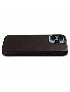 iCarer Oil Wax Premium läderfodral iPhone 14 Pro Max magnetiskt läderfodral med MagSafe Brown (WMI14220704-BN)