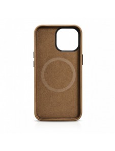 iCarer Oil Wax Premium läderfodral iPhone 14 Pro Max magnetiskt läderfodral med MagSafe Brown (WMI14220704-TN)