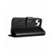 iCarer Oil Wax Wallet Case 2in1 Cover iPhone 14 Plus Anti-RFID Läder Flip Fodral Svart (WMI14220723-BK)