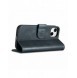 iCarer Oil Wax Wallet Case 2-in1 Cover iPhone 14 Plus Anti-RFID-läder Flip-fodral Blå (WMI14220723-BU)