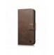 iCarer Oil Wax Wallet Case 2in1 Cover iPhone 14 Plus Anti-RFID Läder Flip Case Brun (WMI14220723-BN)