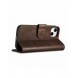 iCarer Oil Wax Wallet Case 2in1 Cover iPhone 14 Plus Anti-RFID Läder Flip Case Brun (WMI14220723-BN)