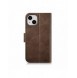 iCarer Oil Wax Wallet Case 2in1 Cover iPhone 14 Plus Anti-RFID Läder Flip Case Brun (WMI14220723-BN)
