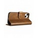 iCarer Oil Wax Wallet Case 2in1 Cover iPhone 14 Plus Anti-RFID Läder Flip Case Brun (WMI14220723-TN)