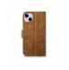 iCarer Oil Wax Wallet Case 2in1 Cover iPhone 14 Plus Anti-RFID Läder Flip Case Brun (WMI14220723-TN)