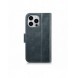 iCarer Oil Wax Wallet Case 2in1 Cover iPhone 14 Pro Anti-RFID Leather Flip Case Blå (WMI14220722-BU)