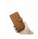 iCarer Oil Wax Wallet Case 2in1 Cover iPhone 14 Pro Anti-RFID Läder Flip Case Brun (WMI14220722-TN)
