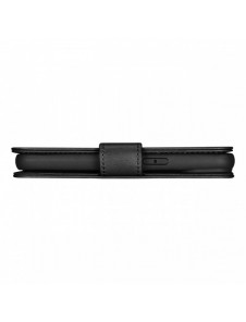 iCarer Oil Wax Plånboksfodral 2-i-1 skal iPhone 14 Pro Max Leather Flip Cover Anti-RFID svart (WMI14220724-BK)