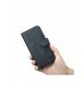 iCarer Oil Wax Wallet Case 2-in1 Cover iPhone 14 Pro Max Leather Flip Cover Anti-RFID blå (WMI14220724-BU)