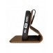 iCarer Oil Wax Wallet Case 2-in1 Cover iPhone 14 Pro Max Leather Flip Cover Anti-RFID brun (WMI14220724-TN)