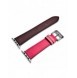 iCarer rembandsarmband för Apple Watch 49 mm / 45 mm / 44 mm / 42 mm brun-rosa (RIW120-PC)